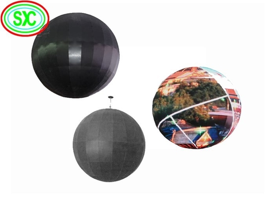 Реклама 360 градусов гибкая на открытом воздухе привела сферу П4.8 шарика экрана дисплея крытую